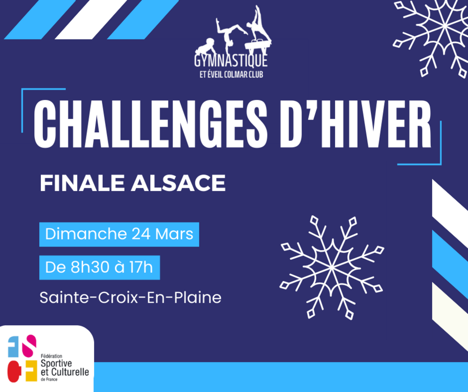 Challenges d'Hiver - Finale Alsace